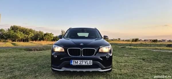 Negru Utilizat 2015 BMW X1 SUV | 9.700 EUR (Super Preț) - Imagine 1/4
