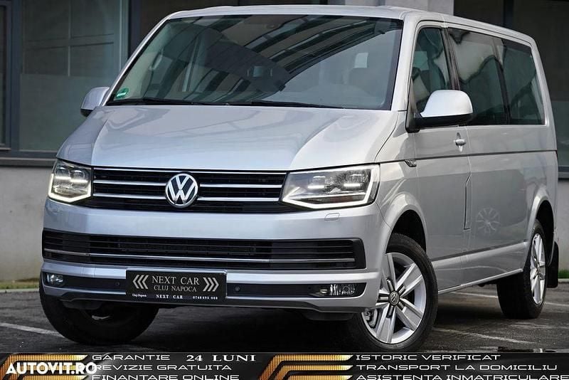 Second-hand VW Caravelle 204 CP (150 kW) 2016 Culoareargint Monovolum