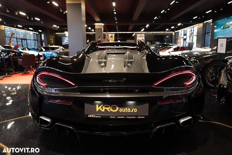 Second-hand McLaren 570S 570 CP (419 kW) 2019 Culoarenegru Cabrio