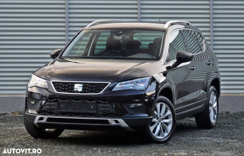 Negru Utilizat 2019 Seat Ateca Style SUV | 15.490 EUR (Preț OK) - Imagine 1/4