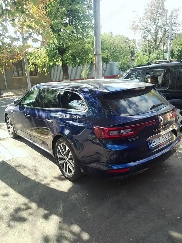 Second-hand Renault Talisman 160 CP (117 kW) 2018 Albastru Berlinǎ