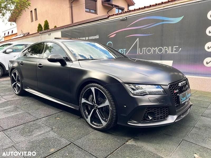 Negru Utilizat 2014 Audi RS7 Sport Hatchback | 31.999 EUR - Imagine 1/4