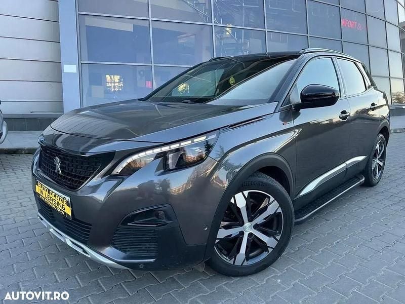 Gri Utilizat 2017 Peugeot 3008 GT-line Hatchback | 14.450 EUR (Preț OK) - Imagine 1/4