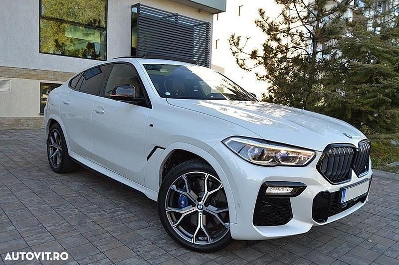 Second-hand BMW X6 340 CP (250 kW) 2021 Culoarealb SUV