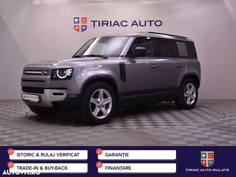 Gri Utilizat 2021 Land Rover Defender SE SUV | 56.000 EUR - Imagine 1/4