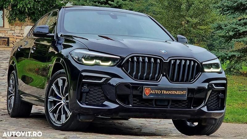 Culoarealbastru Utilizat 2022 BMW X6 Comfort Edition SUV | 56.264 EUR (Preț OK) - Imagine 1/4