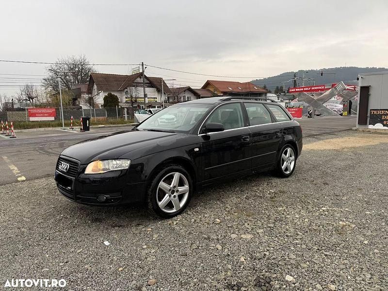 Culoarenegru Utilizat 2007 Audi A4 Break | 3.099 EUR (Preț OK) - Imagine 1/4