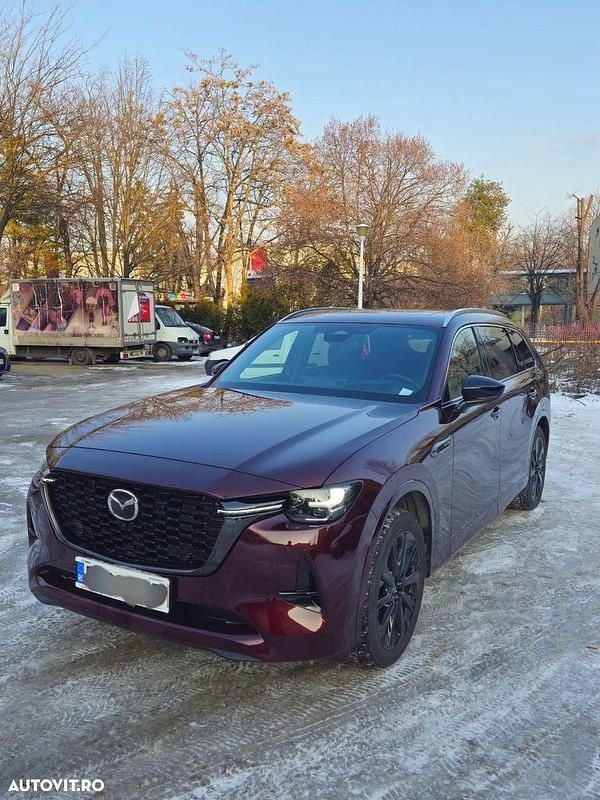 Second-hand Mazda CX-80 Homura-Line 254 CP (186 kW) 2025 Culoarerosu SUV