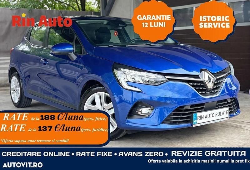 Culoarealbastru Utilizat 2021 Renault Clio V Techno Hatchback | 7.990 EUR (Puțin scump) - Imagine 1/4
