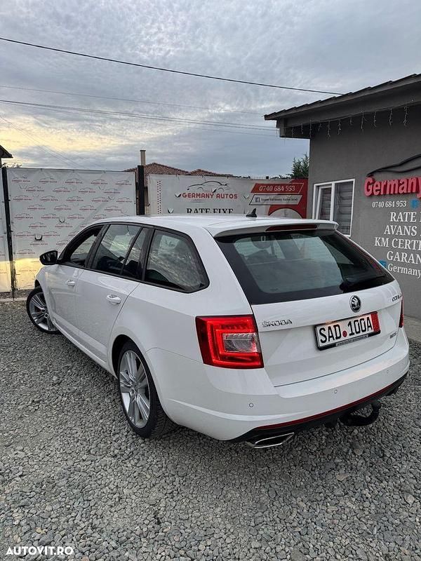 Second-hand Skoda Octavia RS 184 CP (135 kW) 2017 Culoarealb Break