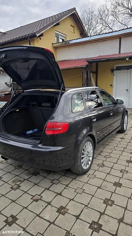 Second-hand Audi A3 S-Line 170 CP (125 kW) 2007 Culoarenegru Hatchback