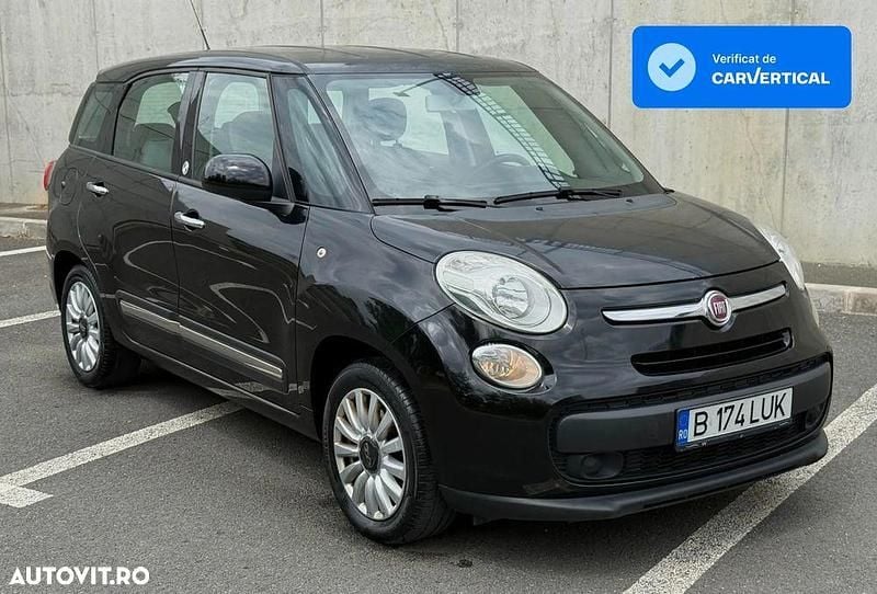 Negru Utilizat 2014 Fiat 500L Trekking Monovolum | 5.200 EUR - Imagine 1/4