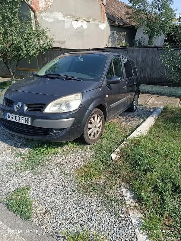 Gri Utilizat 2007 Renault Scénic II Monovolum | 2.200 EUR (Preț OK) - Imagine 1/4