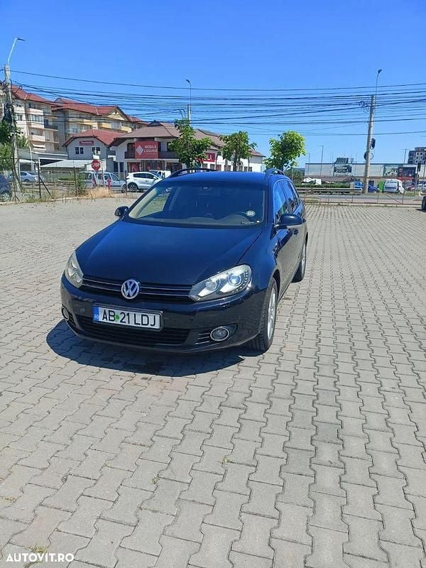 Negru Utilizat 2011 VW Golf VI Comfortline Break | 6.250 EUR (Preț OK) - Imagine 1/4