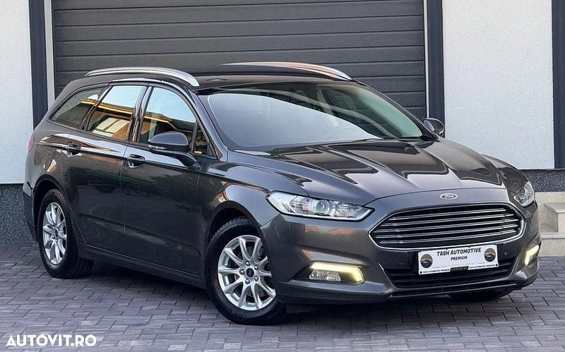 Gri Utilizat 2016 Ford Mondeo Business Edition Break | 7.899 EUR (Preț OK) - Imagine 1/4