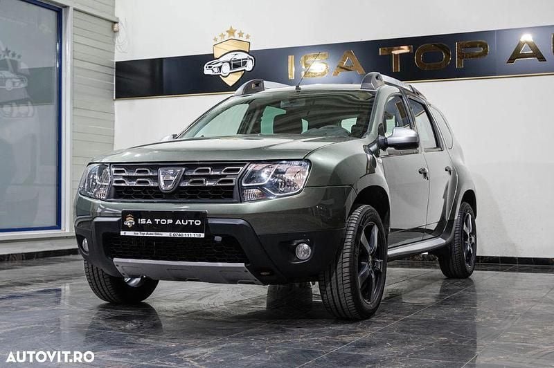 Culoareverde Utilizat 2014 Dacia Duster Lauréate SUV | 9.999 EUR (Puțin scump) - Imagine 1/4
