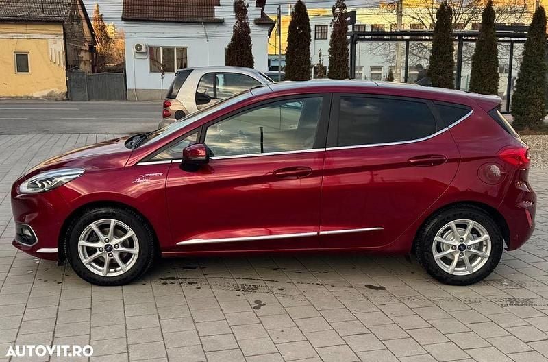 Second-hand Ford Fiesta Vignale 100 CP (73 kW) 2020 Culoarerosu Hatchback