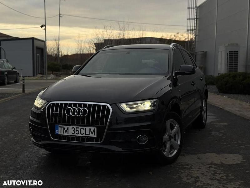 Culoarenegru Second-hand 2014 Audi Q3 SUV | 12.600 EUR (Preț OK) - Imagine 1/4
