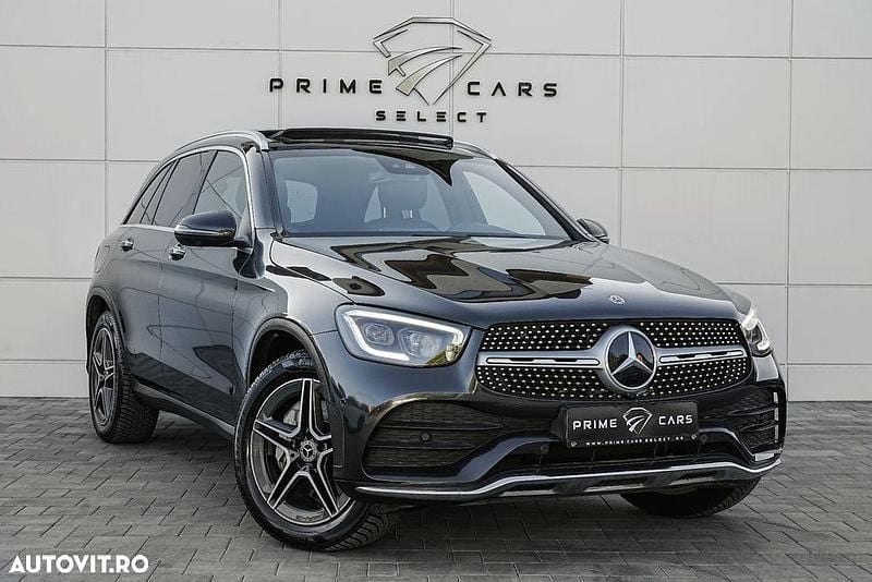 Negru Utilizat 2020 Mercedes GLC220 AMG line SUV | 37.960 EUR (Puțin scump) - Imagine 1/4