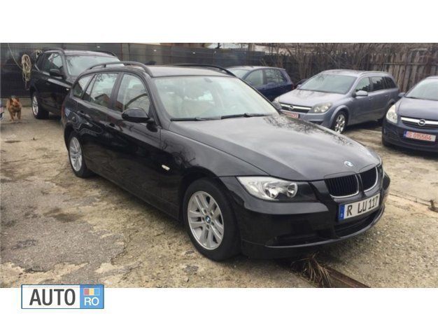 Negru Utilizat 2008 BMW 320 | 4.950 EUR (Preț OK) - Imagine 1/4