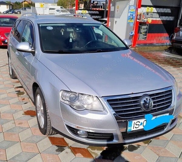 Argintiu Utilizat 2009 VW Passat Break | 4.500 EUR (Puțin scump) - Imagine 1/4