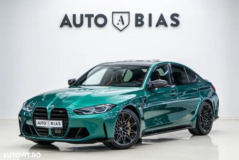 Verde Utilizat 2020 BMW M3 Competition Edition Berlinǎ | 82.949 EUR (Preț OK) - Imagine 1/4