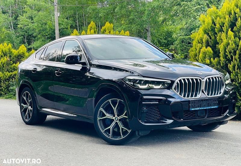 Culoarealbastru Utilizat 2022 BMW X6 Comfort Edition SUV | 62.500 EUR (Super Preț) - Imagine 1/4