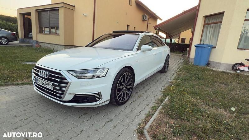 Alb Utilizat 2021 Audi A8L Berlinǎ | 52.500 EUR (Preț OK) - Imagine 1/4