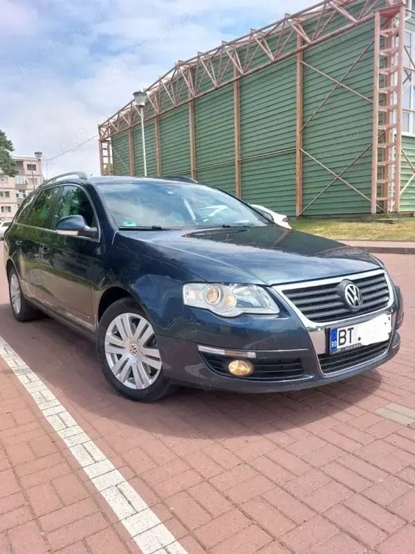 Albastru Utilizat 2007 VW Passat Sportline Break | 3.990 EUR (Puțin scump) - Imagine 1/4