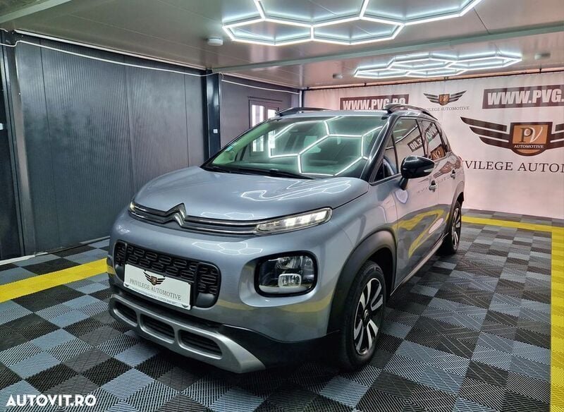 Gri Utilizat 2019 Citroën C3 Aircross PureTech SUV | 10.390 EUR - Imagine 1/4