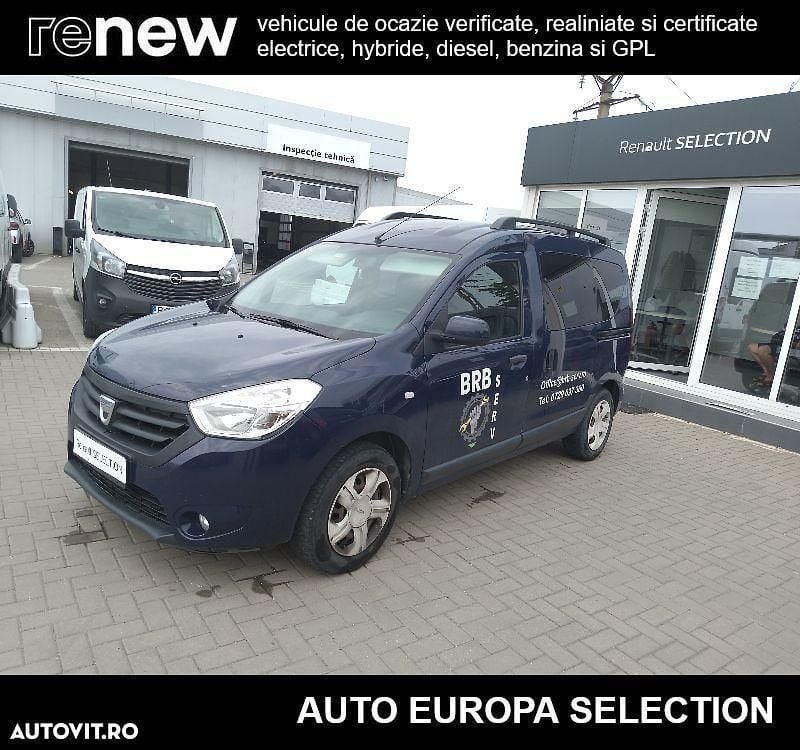 Second-hand Dacia Dokker Lauréate 102 CP (75 kW) 2016 Albastru Monovolum