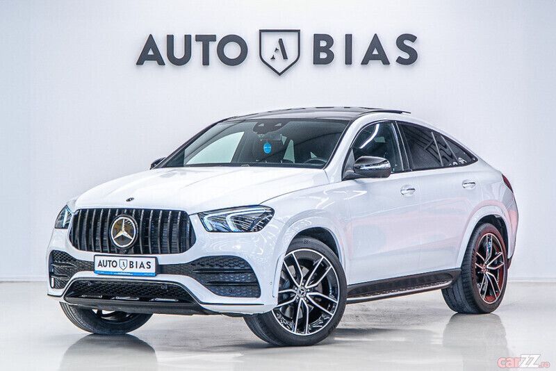 Alb Utilizat 2021 Mercedes GLE400 AMG line Coupe | 61.950 EUR - Imagine 1/4