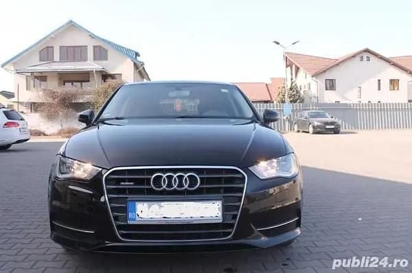 Negru Utilizat 2016 Audi A3 Hatchback | 12.500 EUR (Preț bun) - Imagine 1/4
