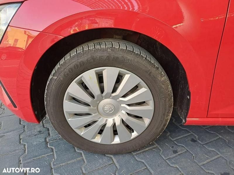 Second-hand Skoda Scala Ambition 110 CP (80 kW) 2021 Rosu mediu  normal Hatchback