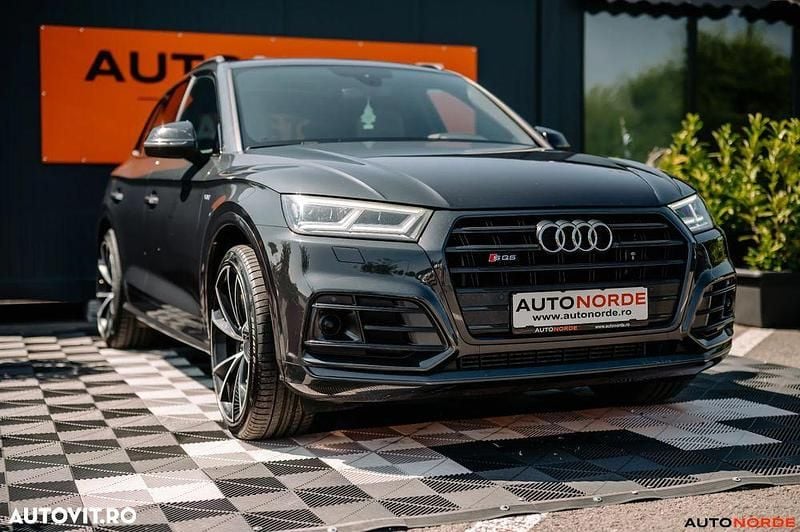 Gri Utilizat 2018 Audi SQ5 S-Line SUV | 31.880 EUR (Scump) - Imagine 1/4