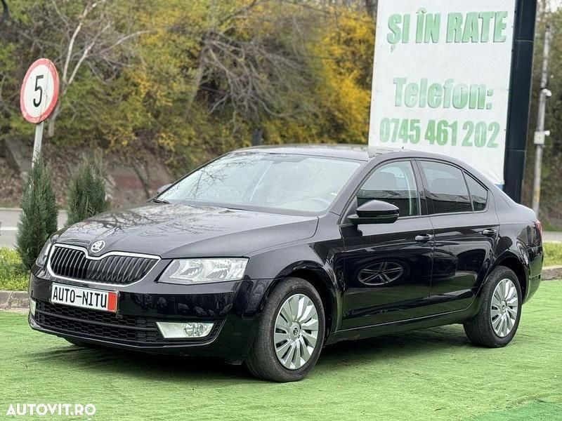 Negru Utilizat 2015 Skoda Octavia Berlinǎ | 6.590 EUR (Preț OK) - Imagine 1/4