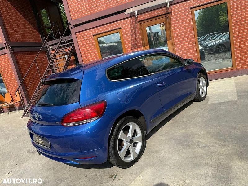 Second-hand VW Scirocco 122 CP (89 kW) 2009 Albastru Coupe