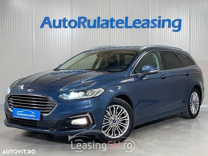 Albastru Utilizat 2021 Ford Mondeo Titanium Break | 16.290 EUR (Preț bun) - Imagine 1/4