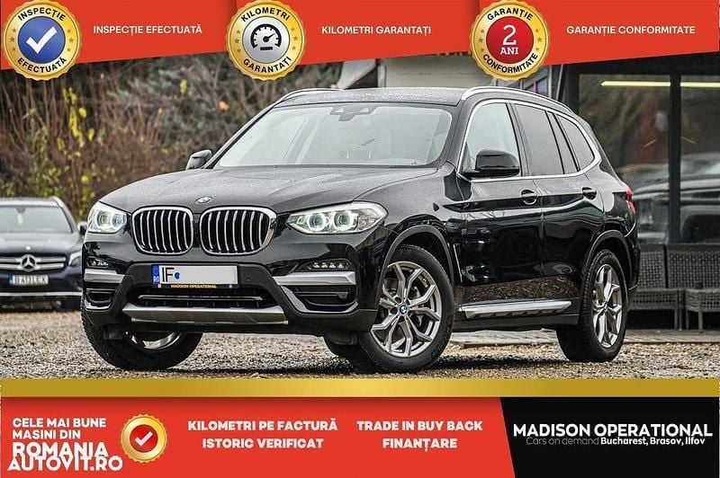 Culoarenegru Utilizat 2020 BMW X3 Luxury Line SUV | 27.549 EUR (Super Preț) - Imagine 1/4