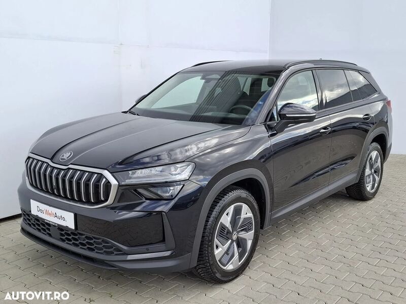 Negru Utilizat 2024 Skoda Kodiaq Selection SUV | 44.625 EUR (Scump) - Imagine 1/4