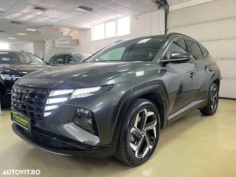 Gri Utilizat 2023 Hyundai Tucson Premium SUV | 30.998 EUR (Preț OK) - Imagine 1/4
