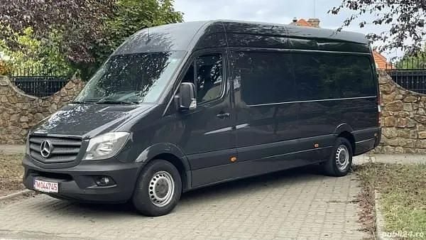 Gri Utilizat 2015 Mercedes Sprinter Van | 10.500 EUR (Preț bun) - Imagine 1/4