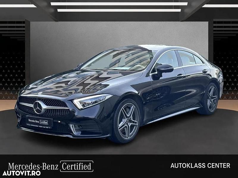 Culoarenegru Utilizat 2020 Mercedes CLS450 Coupe | 50.800 EUR (Preț OK) - Imagine 1/4