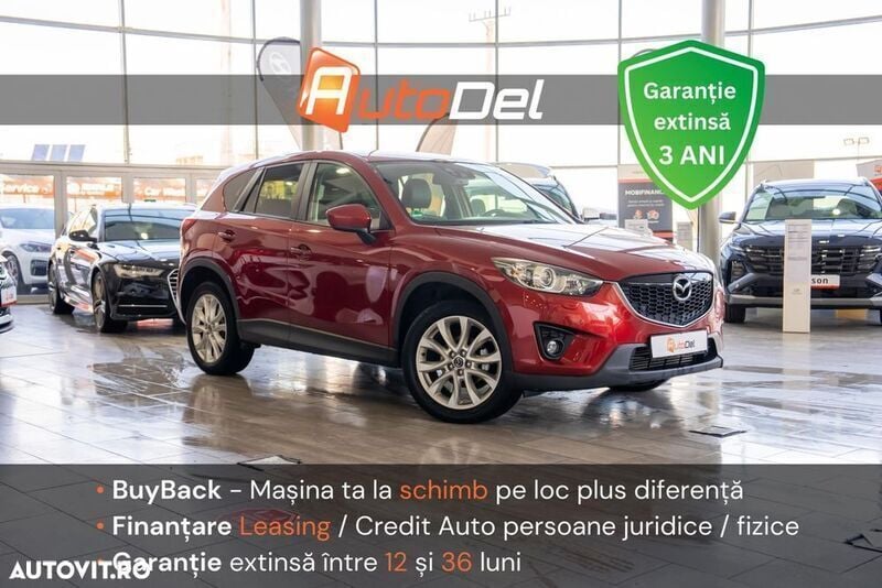 Rosu Utilizat 2013 Mazda CX-5 Exclusive-Line SUV | 9.250 EUR (Preț OK) - Imagine 1/4