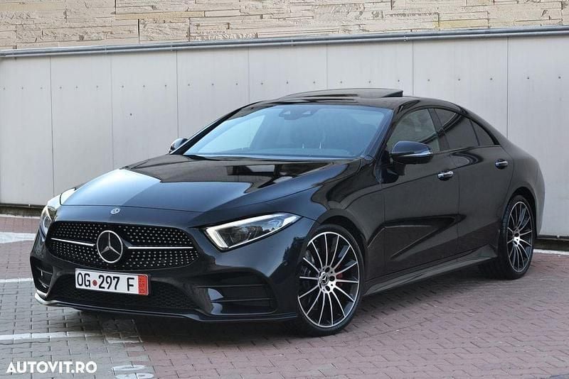 Negru Utilizat 2019 Mercedes CLS300 AMG line Berlinǎ | 34.990 EUR - Imagine 1/4