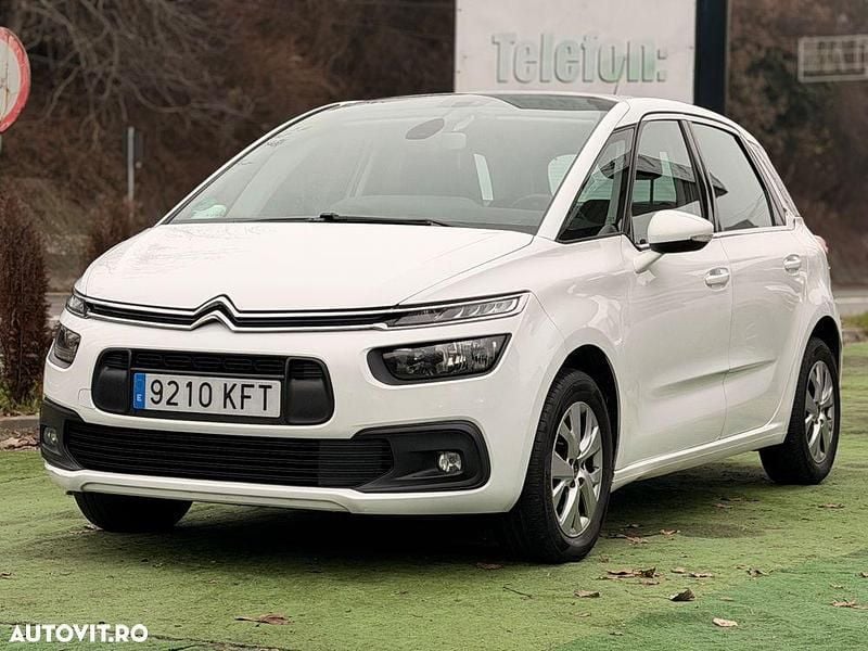 Culoarealb Utilizat 2018 Citroën C4 Picasso Monovolum | 6.390 EUR (Preț bun) - Imagine 1/4