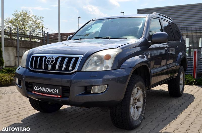 Secondhand Toyota Land Cruiser 3.0 Diesel 165 CP (2003) • Economisește
