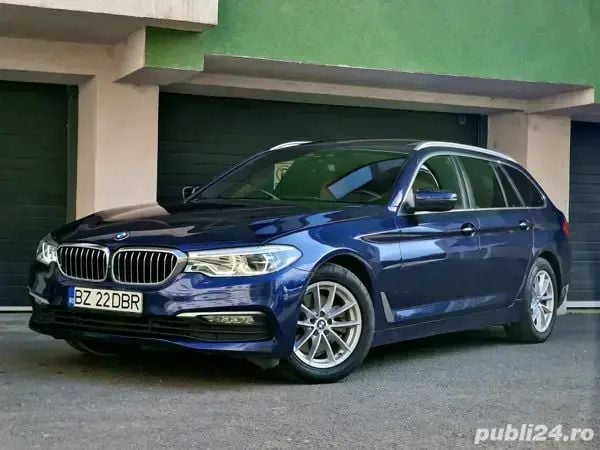 Albastru Utilizat 2018 BMW 520 Break | 19.899 EUR (Preț OK) - Imagine 1/4