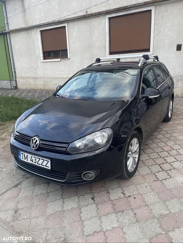 Culoarenegru Utilizat 2011 VW Golf VI Style Break | 4.200 EUR (Preț OK) - Imagine 1/4