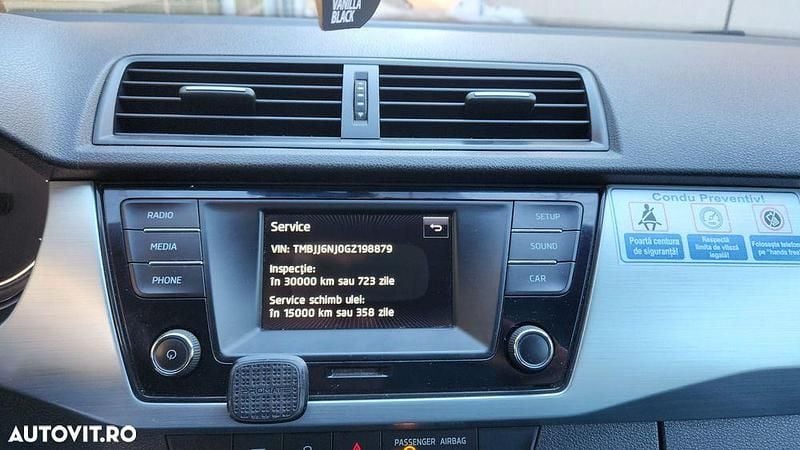 Second-hand Skoda Fabia Ambition 90 CP (66 kW) 2016 Culoarealb Break